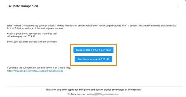 configuring Mega OTT on TIVIMATE