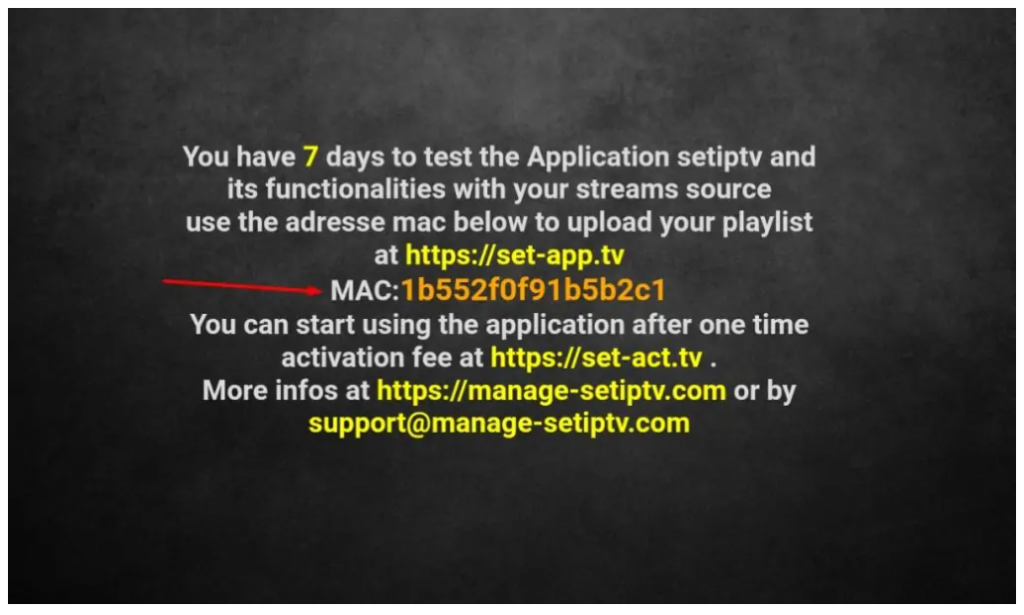 Install setiptv for megaott